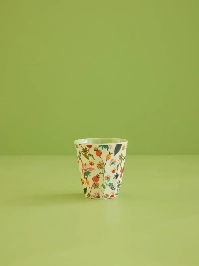 Foto 2 Melamine beker M Rosebuds