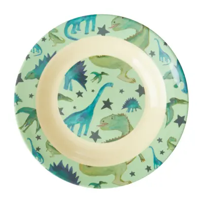 Foto van Melamine kids bordje Dino
