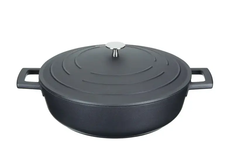 Foto 1 Lage braadpan Zwart 28cm/4L