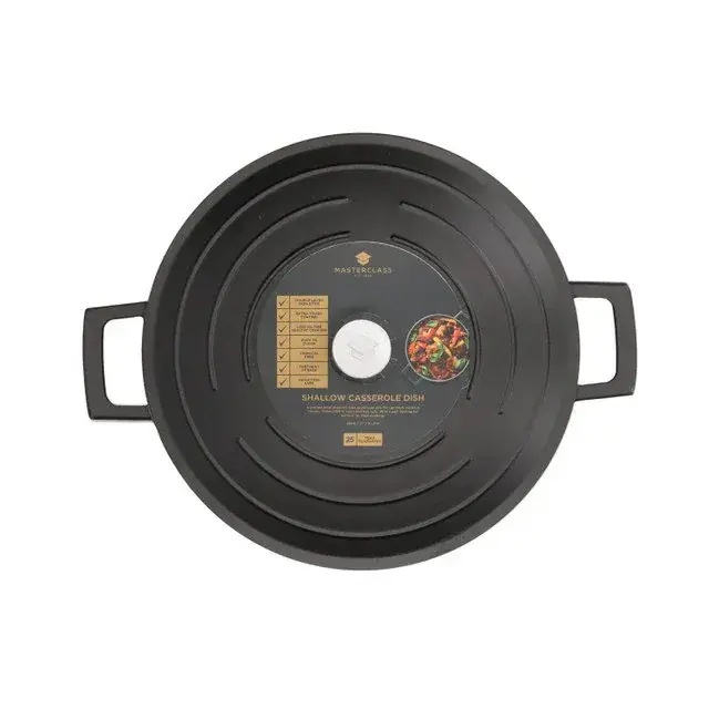 Foto 2 Lage braadpan Zwart 28cm/4L