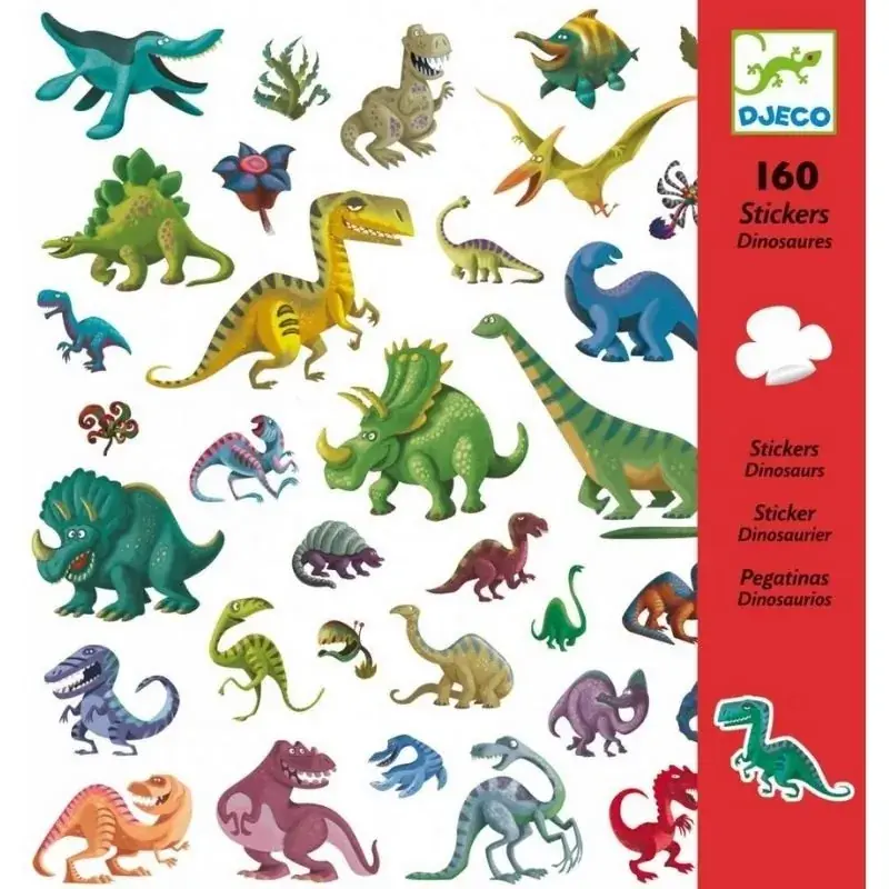 Foto 1 Djeco stickers dino’s
