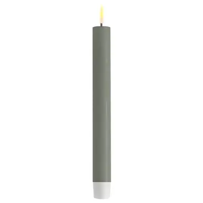 Foto van LED Dinner Candle Green L x2