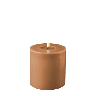 Foto van LED Candle Caramel 10x10cm