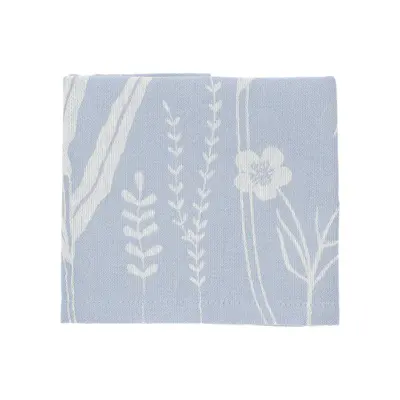 Foto van Theedoek Wild Flowers Blauw