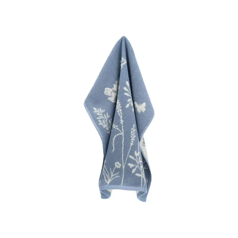 Foto 3 Handdoek Wild Flowers Blauw