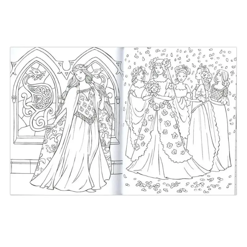 Foto 2 Prinsessen kleurboek