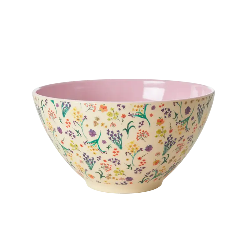 Foto 1 Melamine Salad Bowl Wild Flowe
