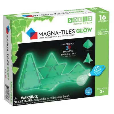 Foto van Magna-tiles Glow 16 st.