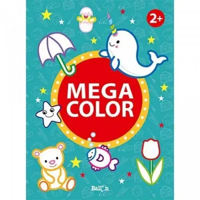 Foto van Megacolor kleurboek 2+