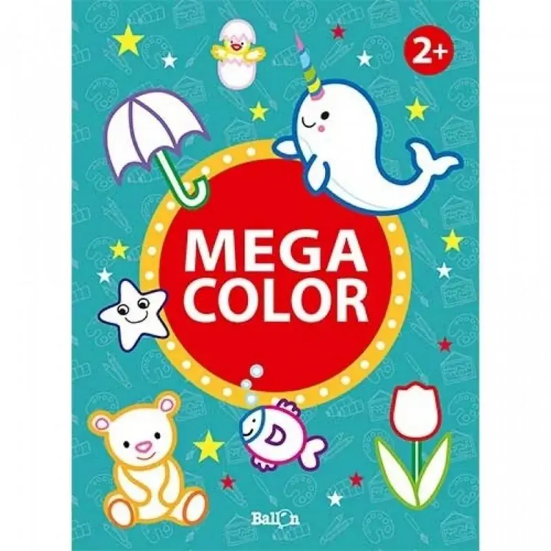 Foto 1 Megacolor kleurboek 2+