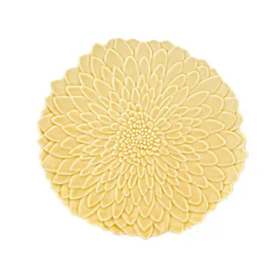 Foto van Bordallo bloom platter Yellow