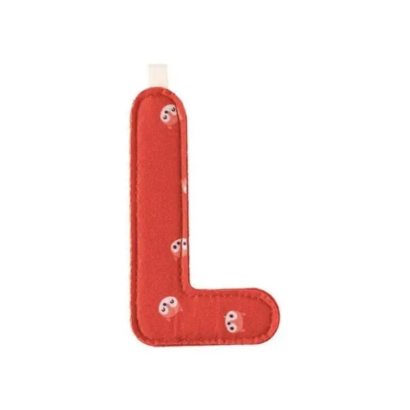 Foto 1 Lilliputiens letter L rood