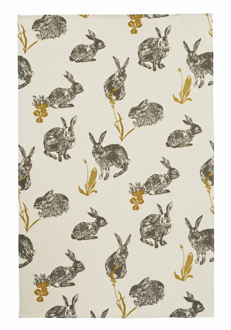 Foto 1 Theedoek Rabbits