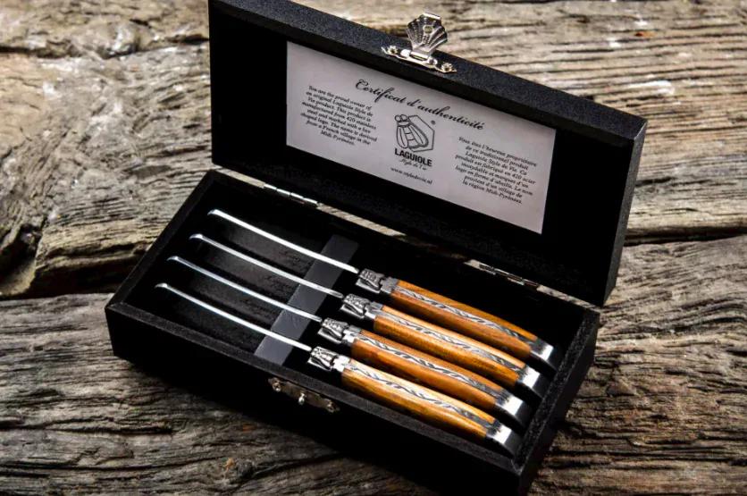 Foto van Botermesjes Olijfhout