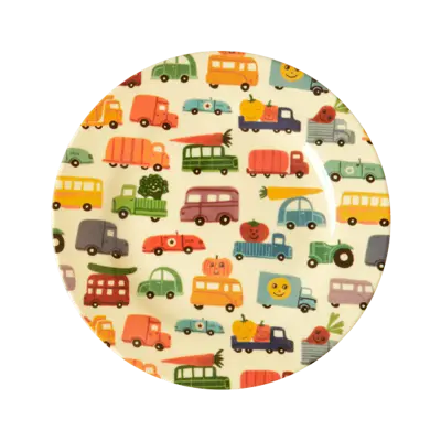 Foto van Melamine bordje Happy Cars