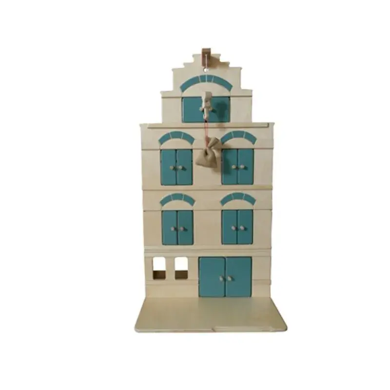 Foto 1 Van Dijk pakhuis vintage blue