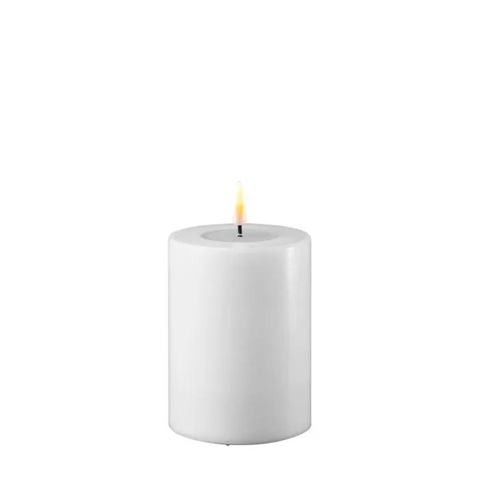 Foto van LED Candle White 7,5 x 10 cm