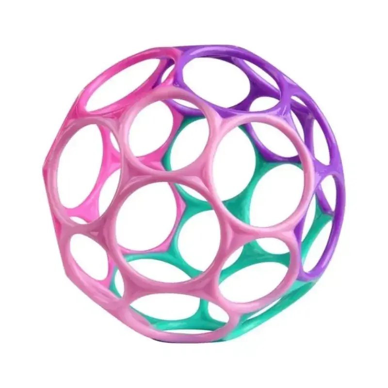 Foto 1 Oball grijpspeeltje roze