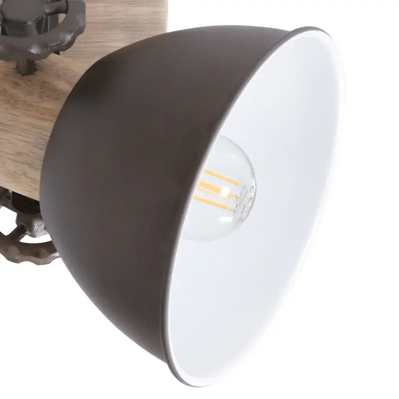 Foto 5 Plafondlamp Gearwood 7968A Antraciet Gearwood 7968A