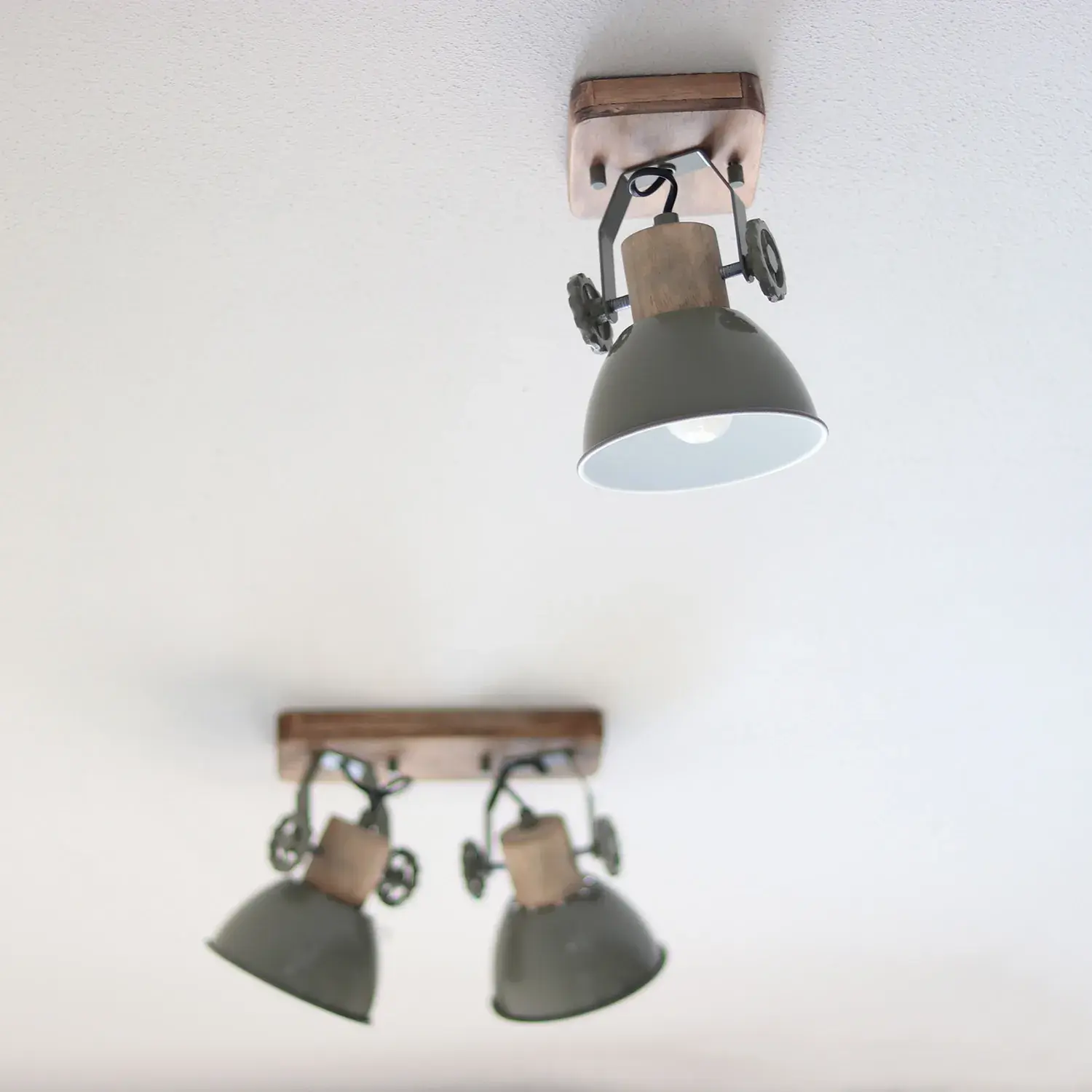 Foto 3 Plafondlamp Gearwood 7968GR Grijs Gearwood 7968GR