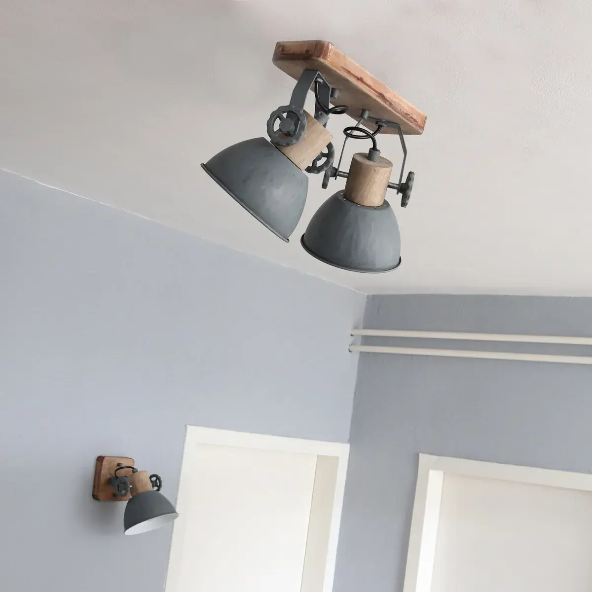 Foto 3 Plafondlamp Gearwood 7969GR Grijs Gearwood 7969GR