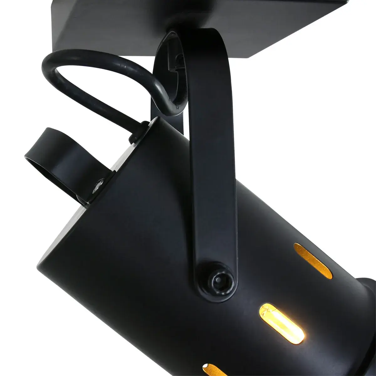 Foto 3 Plafondspot Carré 7996ZW Zwart Carree 7996ZW