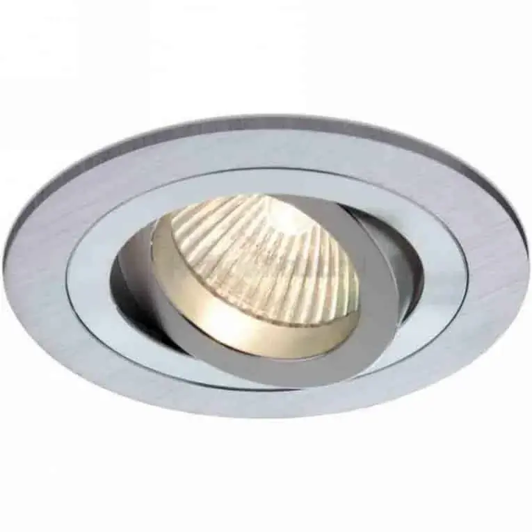 Foto van Fulda wandlamp aluminium  WL FULDA ALU 1 LED aluminium 10 cm