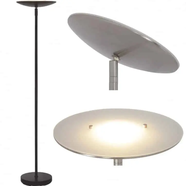 Foto van Uplighter Sammy Single LED 180cm met dimmer brons