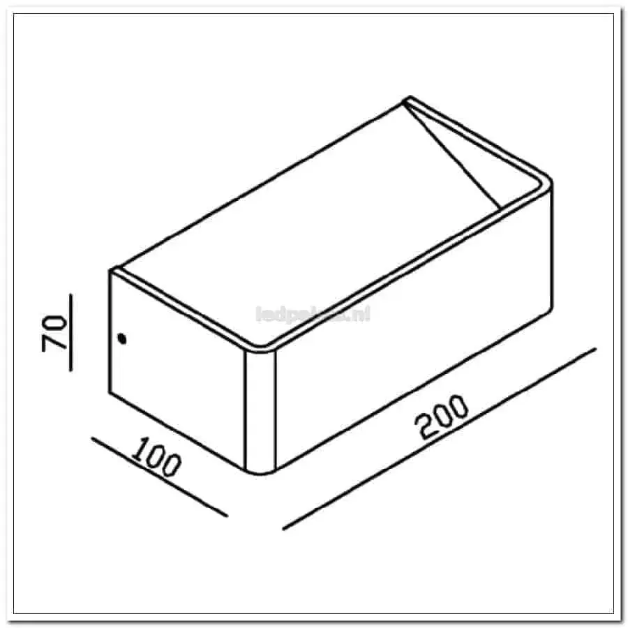 Foto 5 Mainz wandlamp aluminium  WL MAINZ ALU  LED aluminium 7 cm