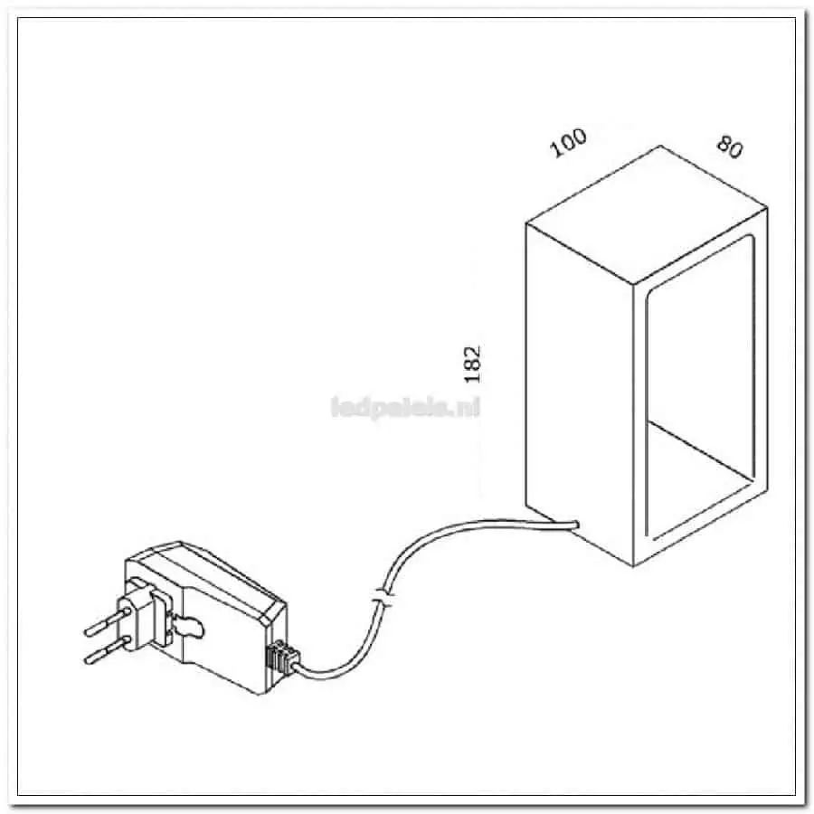 Foto 3 Corridor tafellamp metaal wit LED 18,2 cm OP VOORRAAD