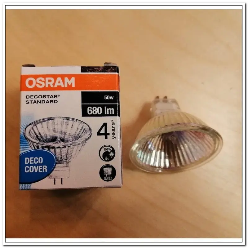 Foto 1 Osram Decostar 51mm 12V 50w wfl 15-44870-WFL