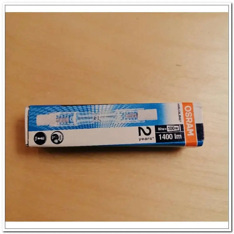 Foto 4 Osram Haloline/staafhalogeen ECO 230V 80W kort 78mm R7s 15-64690ES