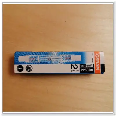 Foto van Osram Haloline/staafhalogeen ECO 230V 120W kort 78mm R7s 15-64695ES