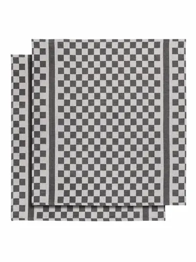 Foto van Theedoek blok Black