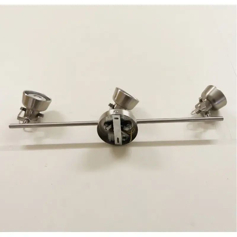 Foto 4 Spot 3lichts Odisseo LED Staal PL 2431 S Incl Ledlampjes