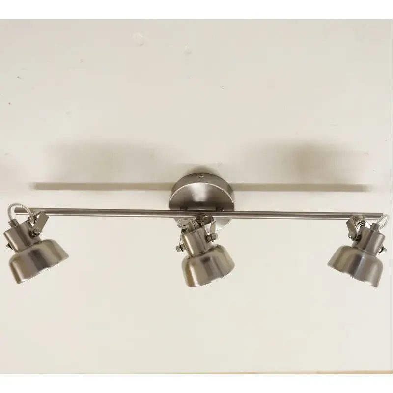 Foto 8 Spot 3lichts Odisseo LED Staal PL 2431 S Incl Ledlampjes