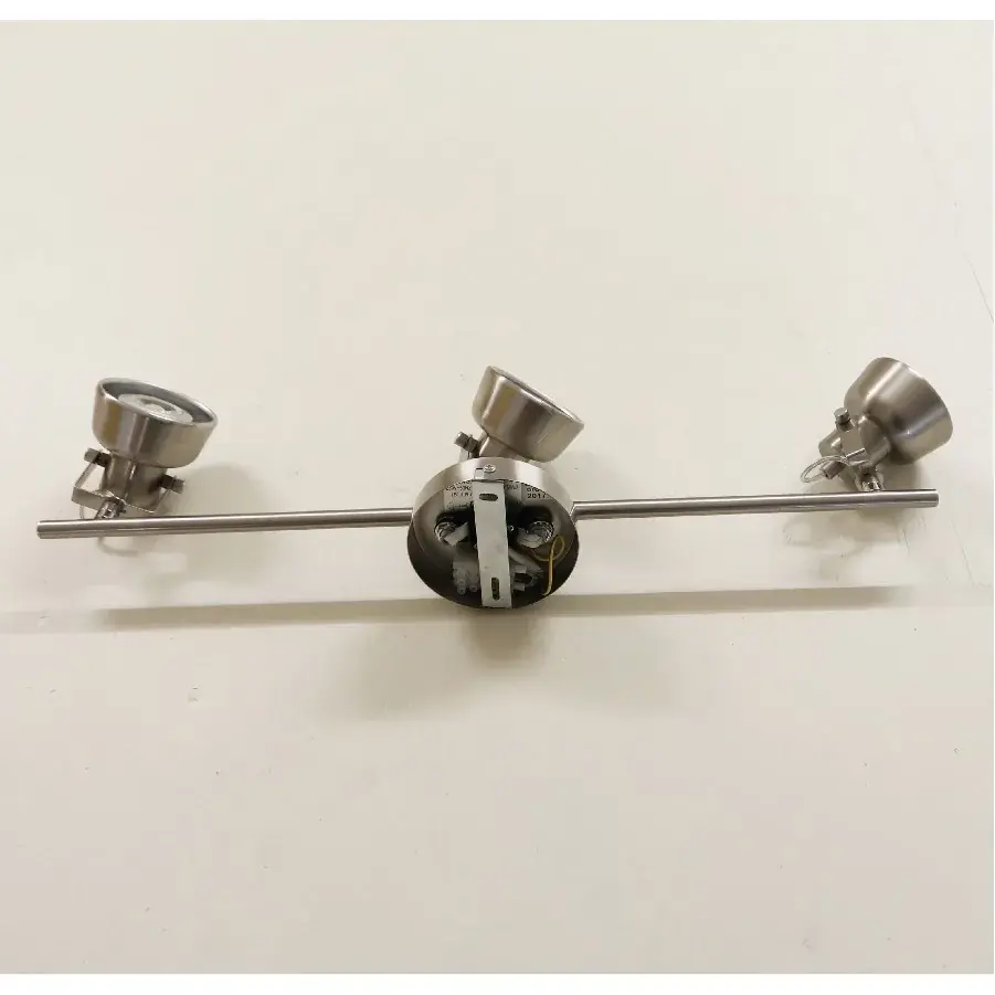 Foto 10 Spot 3lichts Odisseo LED Staal PL 2431 S Incl Ledlampjes