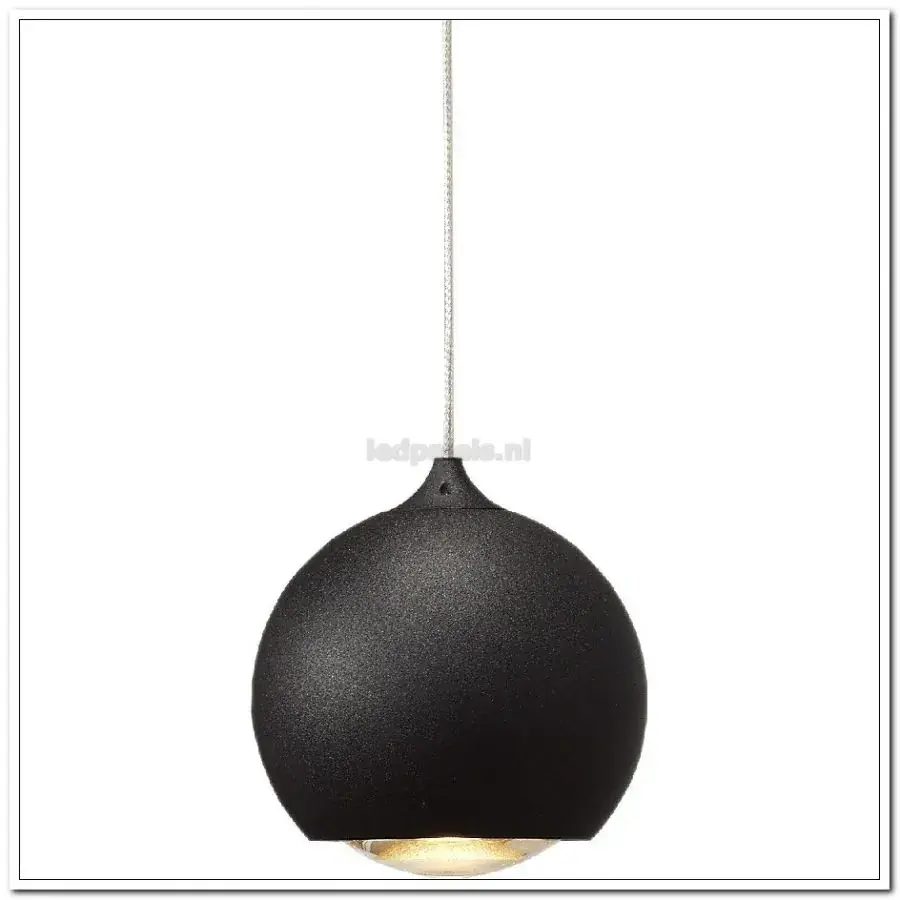 Foto van BL zwart "Kenton" IP54 LED AC10W 2700K 950lm dimbaar