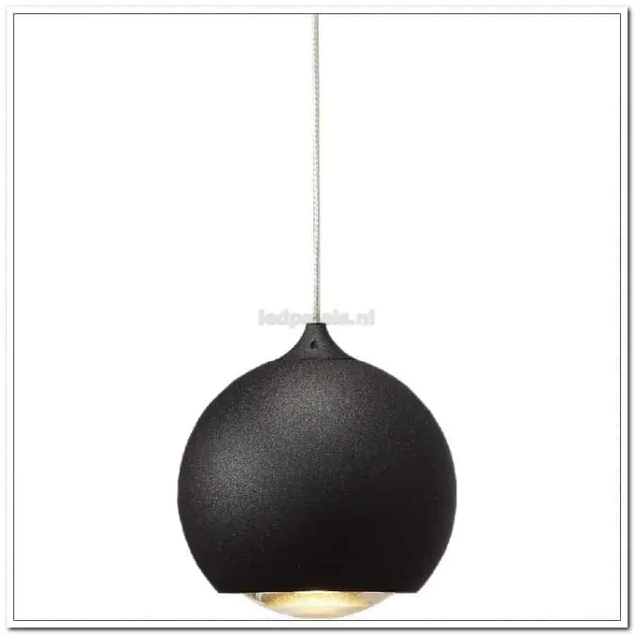 Foto 4 HL zwart "Denver" IP20 dimbaar LED 7W 2700K 896lm