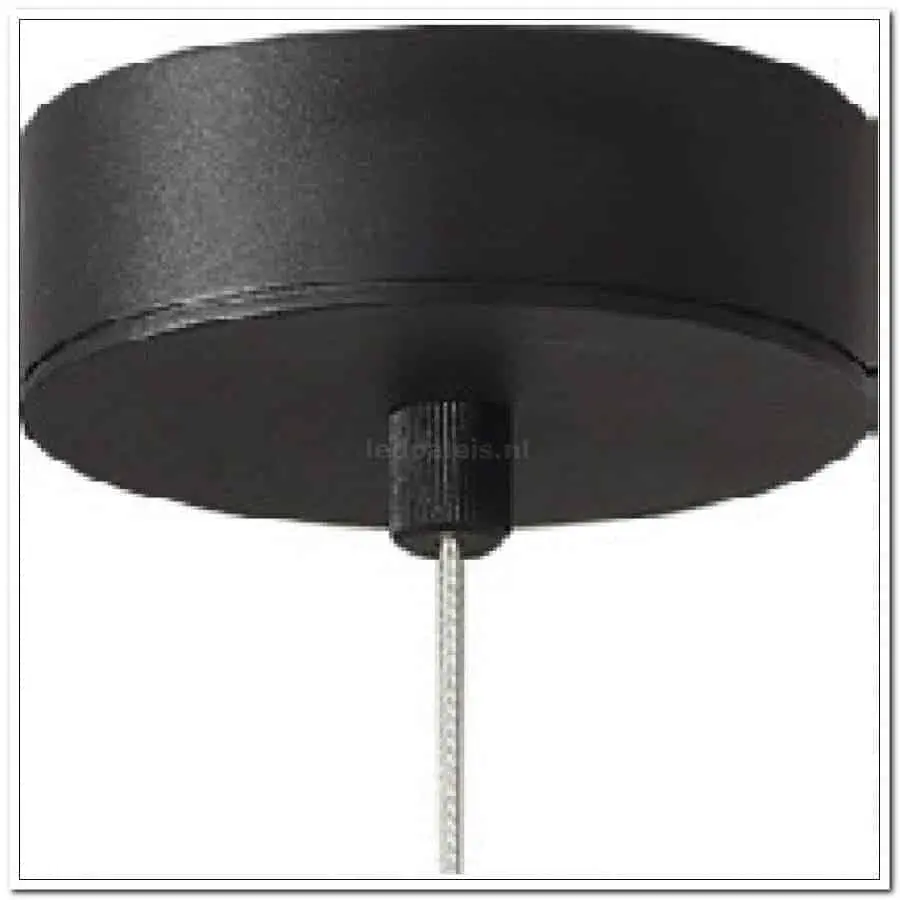 Foto 5 HL zwart "Denver" IP20 dimbaar LED 7W 2700K 896lm