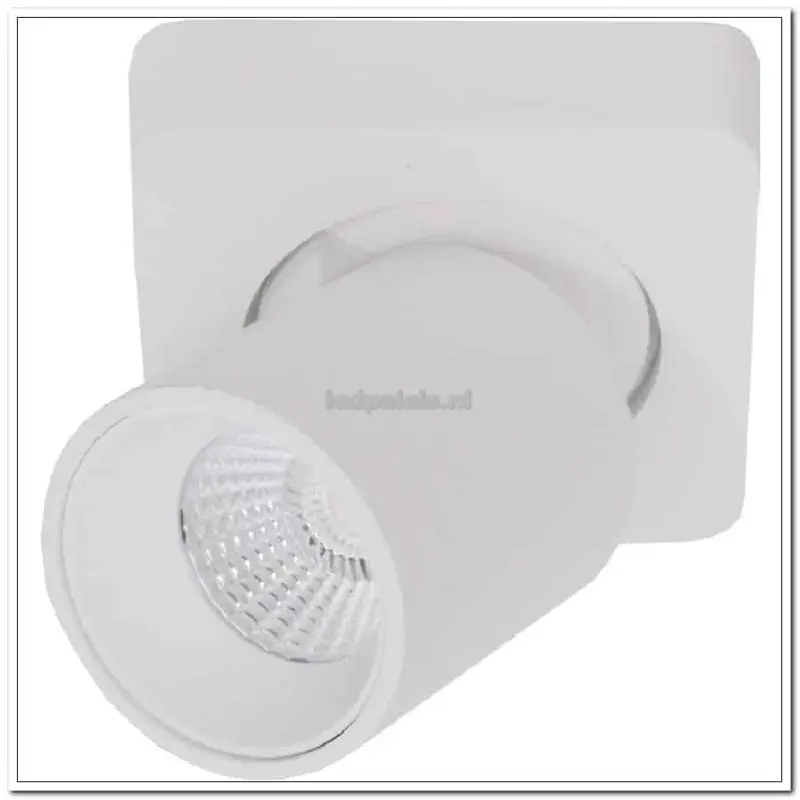 Foto 4 Spot Laguna wit 1-lichts vierkant IP20 LED 6W 2700K 540lm dimbaar