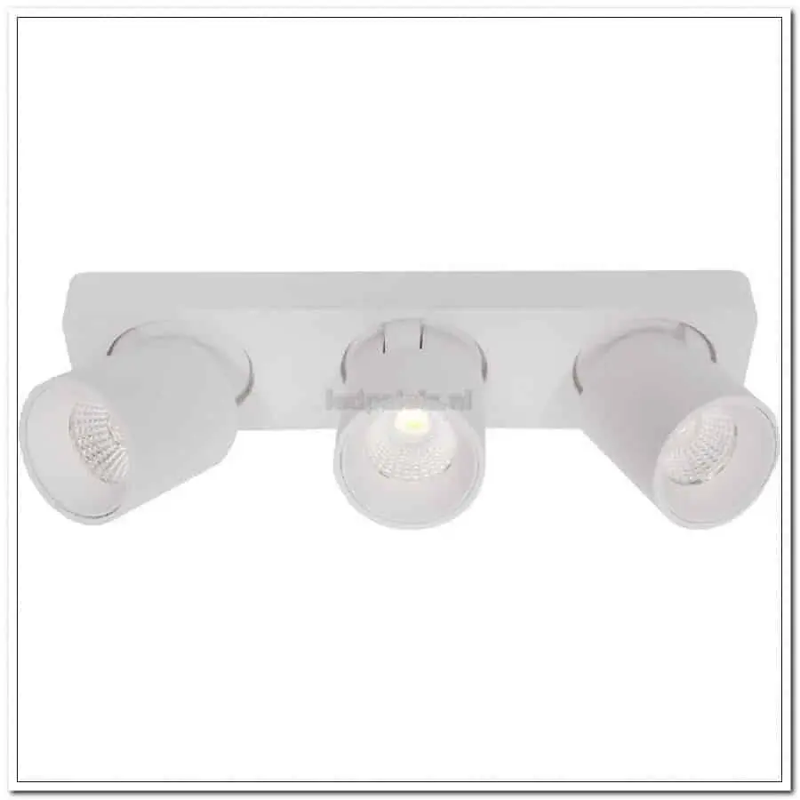 Foto 4 PL laguna wit 3-lichts spot IP20 LED 3x6W 2700K 1620lm dimbaar