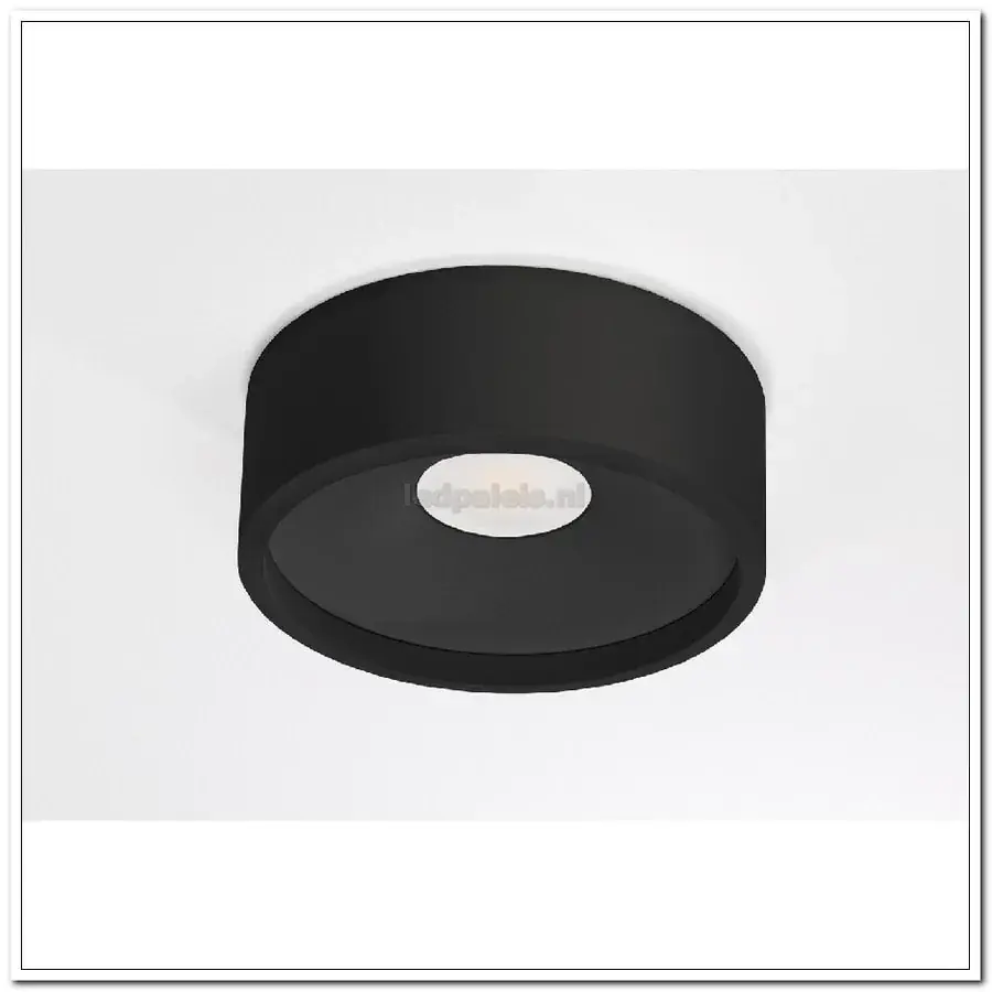 Foto van PL zwart/goud "Orlando" Ø14cm 5h LED 10W 2700K 1000lm