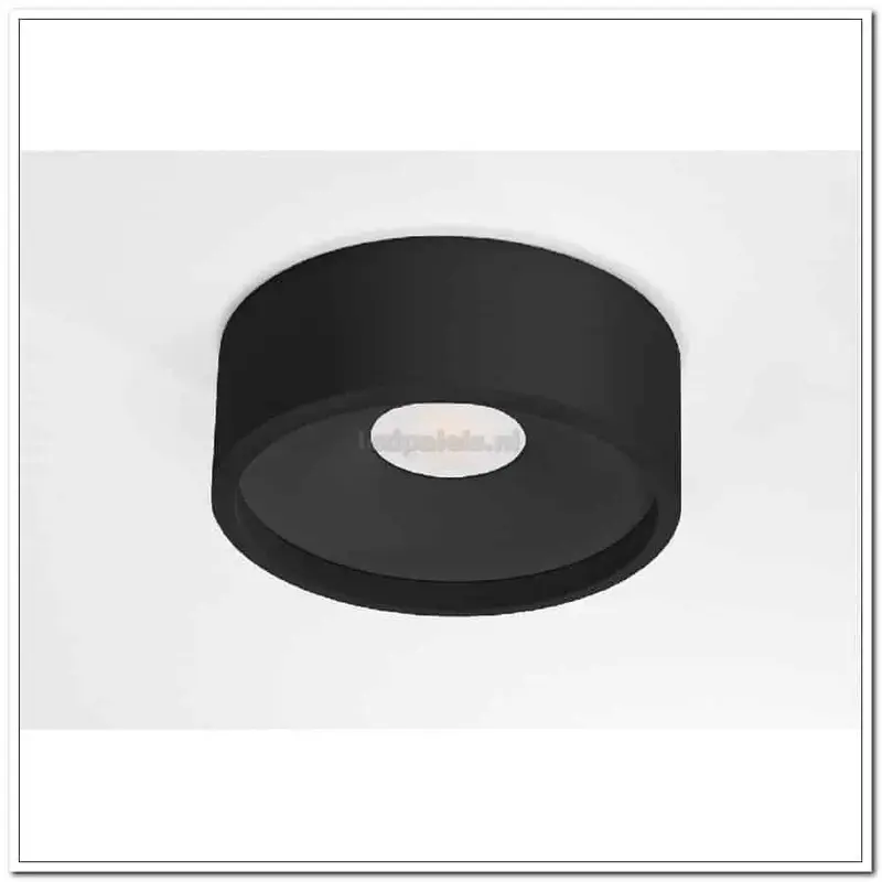 Foto 3 PL zwart "Orlando" Ø14cm 5h LED 10W 2700K 1000lm