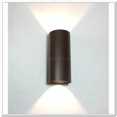 Foto van WL bruin Berla 2 up/down Ø7,2cm 18h LED 2x4W 2700K 720lm