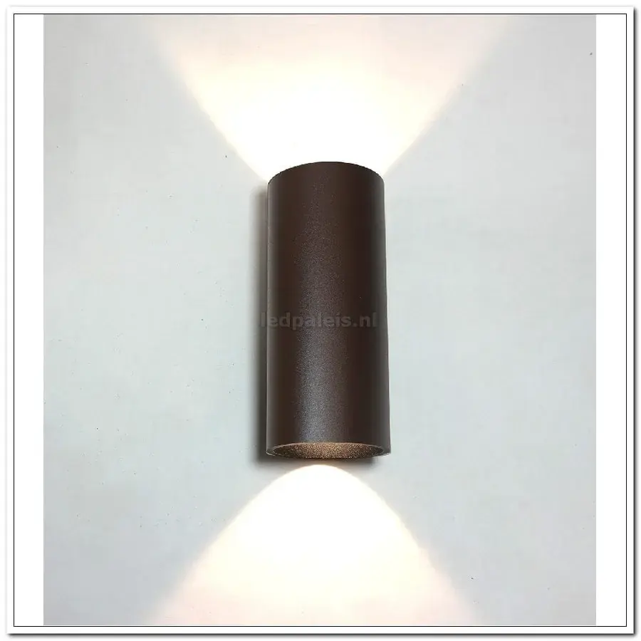 Foto 5 WL bruin Berla I Ø7,2cm 11h LED 4W 2700K 360lm IP54