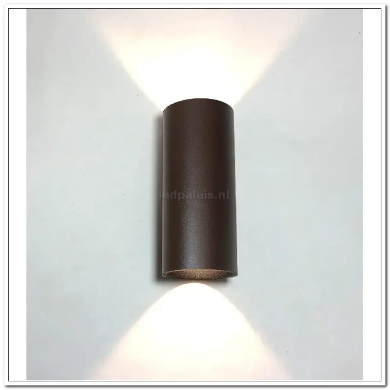Foto 5 WL bruin Berla I Ø7,2cm 11h LED 4W 2700K 360lm IP54