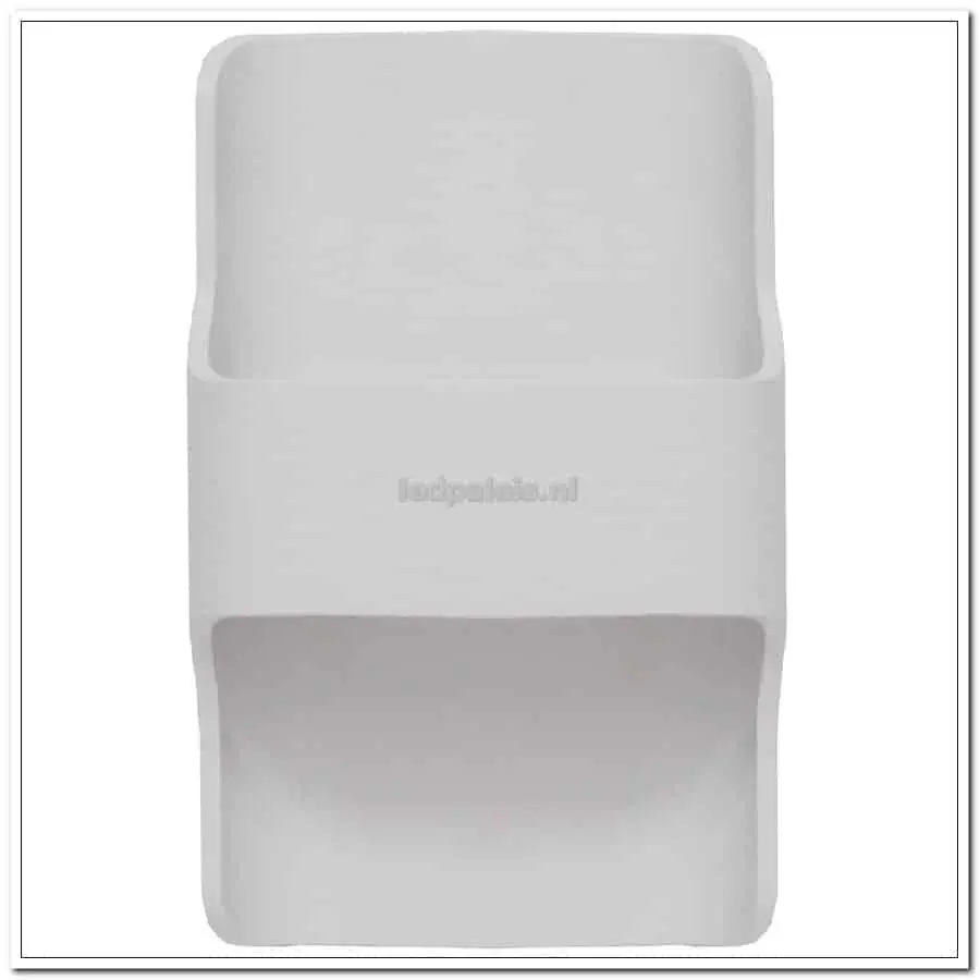 Foto 9 Wandlamp wit up/down "Dallas" IP54 LED 2x8W 2700K 1440lm dimbaar