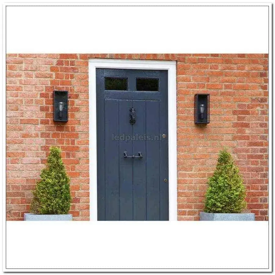 Foto 7 WL Rowin LED zwart buitenlamp 16x14x32cm LED 3W 3000K IP44