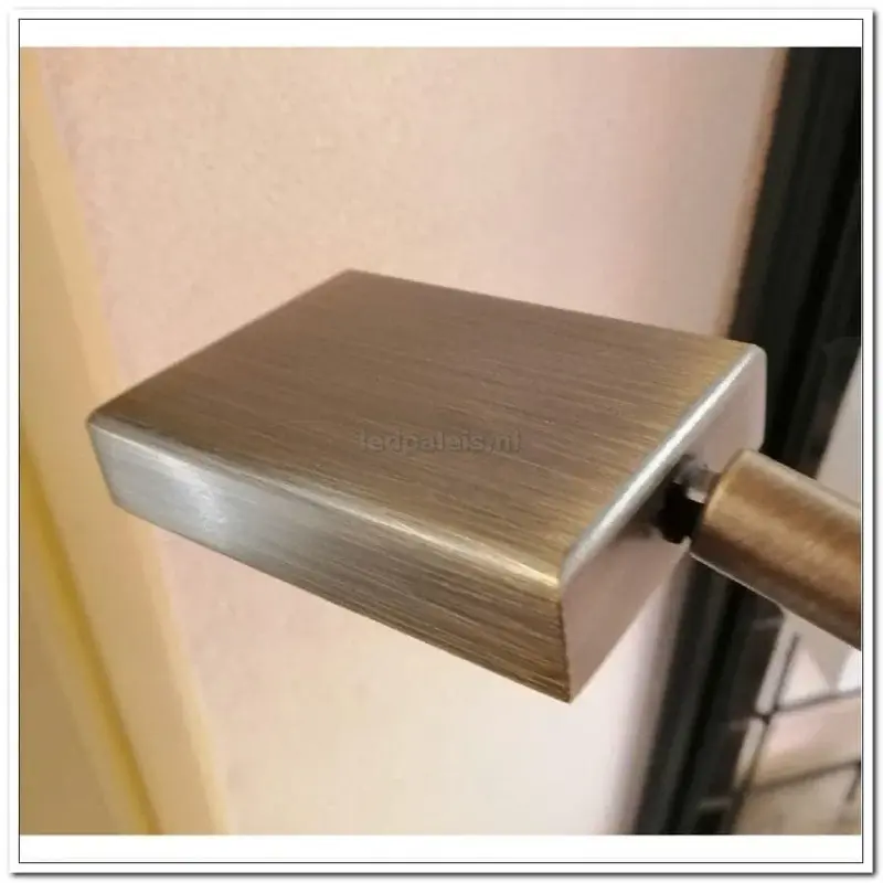 Foto 2 Leeslamp Dena LED met push dimmer Brons